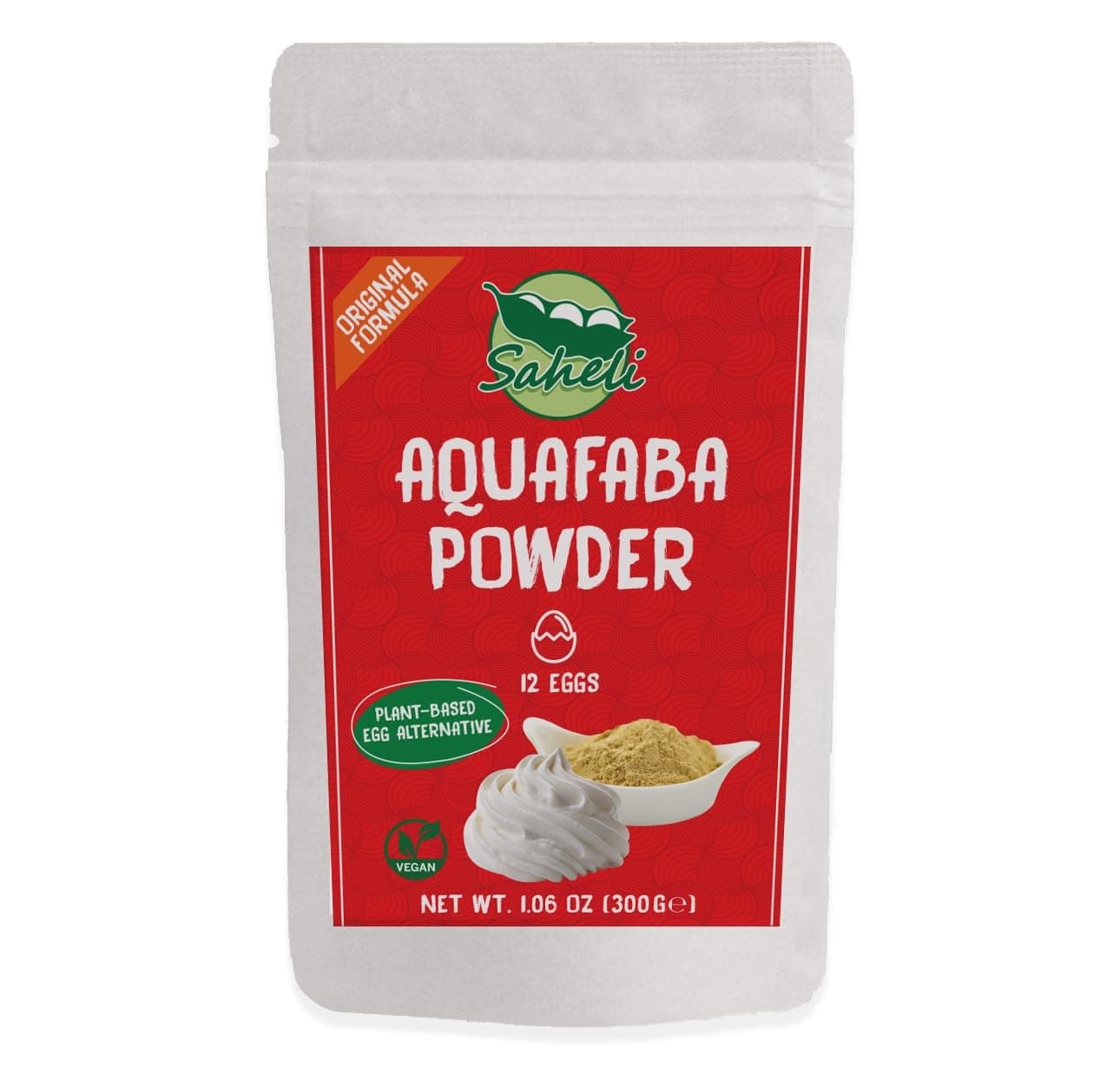 Aquafaba Powder (1.06oz) | Vegan & Plant Based Egg Substitute & Cocktail Foaming | Replaces 12 Eggs