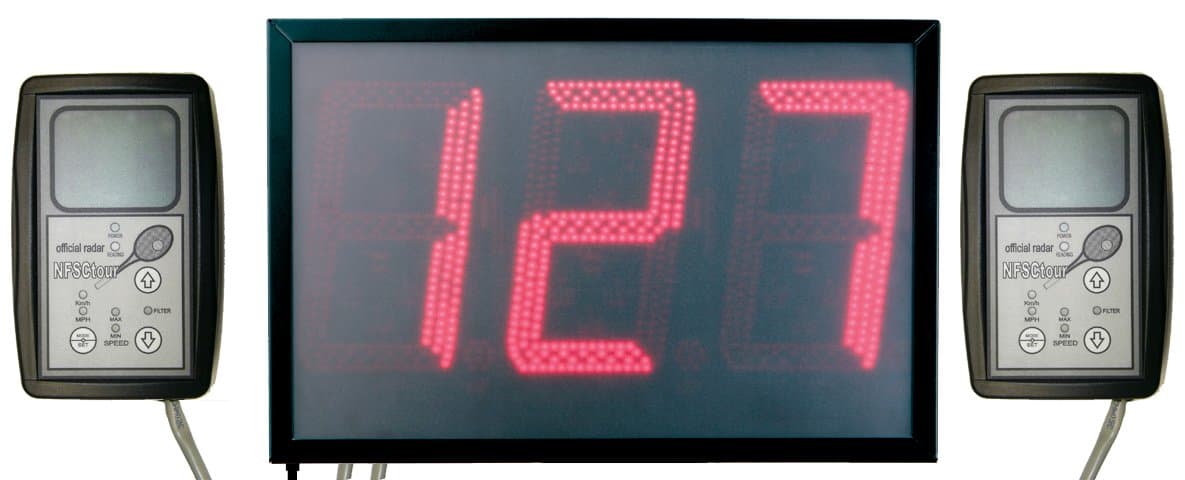 NFSC II Tennis Serve Speed Radar System