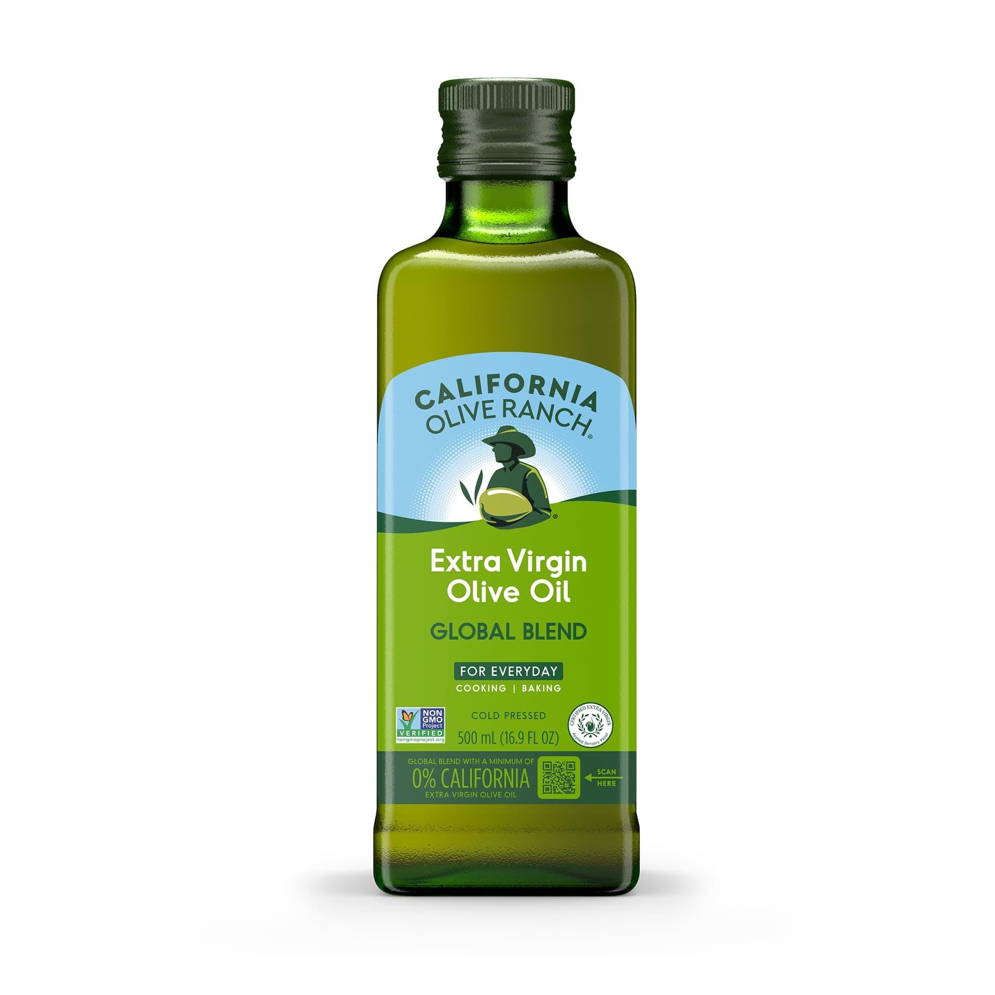California Olive Ranch, Global Blend Medium Extra Virgin Olive Oil, 500 mL