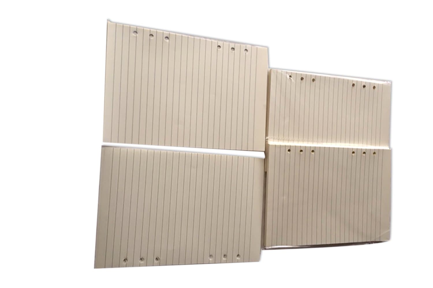 Sevenk Refill Loose Papers 6 Hole for Standard Filofax A5 Size (9978A) (148x210mm) 19.19.70.19.19 (2 pk Each of 50 Pages) Cream Colour