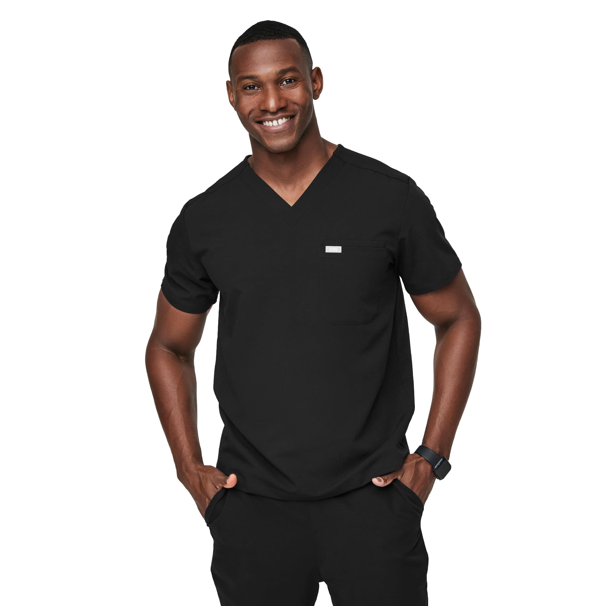 Men's Leon Medical Scrubs Shirt (Pack of 1)
