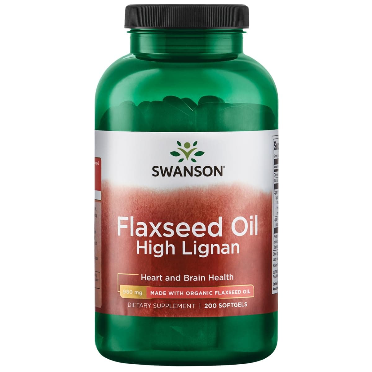 Flaxseed Oil, High Lignan (Omegatru) 200 Sgels