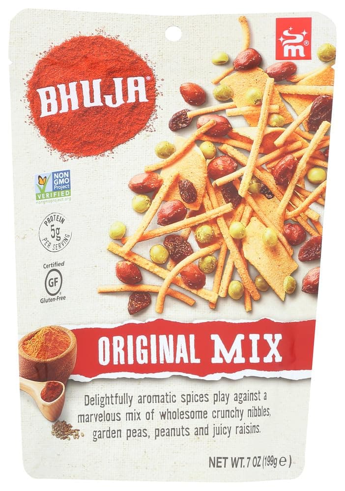 Bhuja Snacks Original Mix Gluten Free -- 7 oz