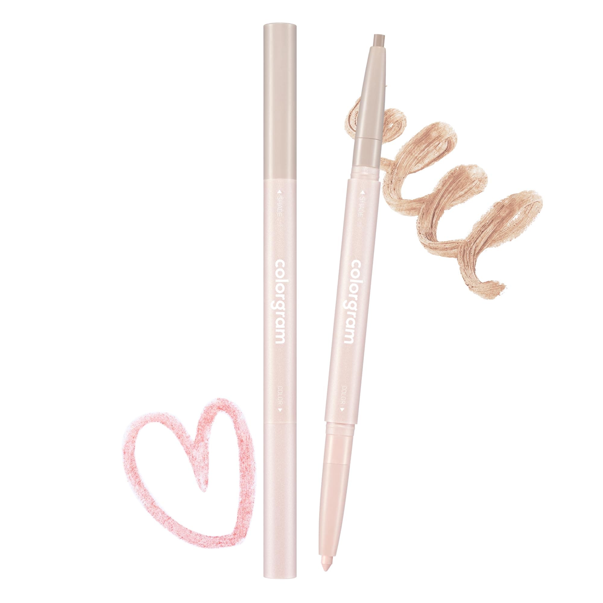 All In One Agegyo Sal (eyeshadow bags) eye shadow makeup 3 colors - True Beauty K-Drama makeup, intense color with smooth texture, rich cream formula, 02 cool shades