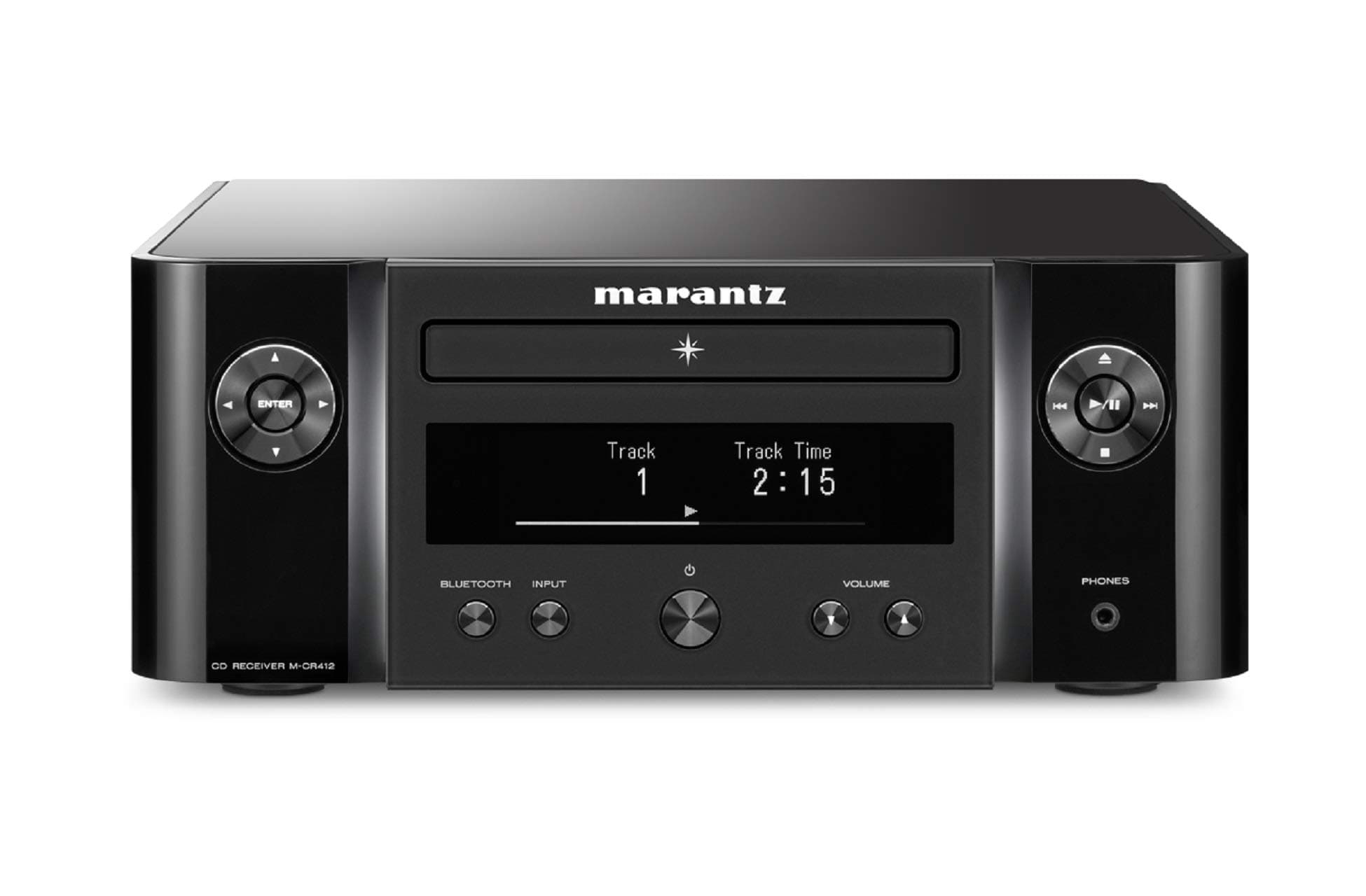 Marantz Melody M-CR412 Bluetooth CD Receiver with DAB (Black)