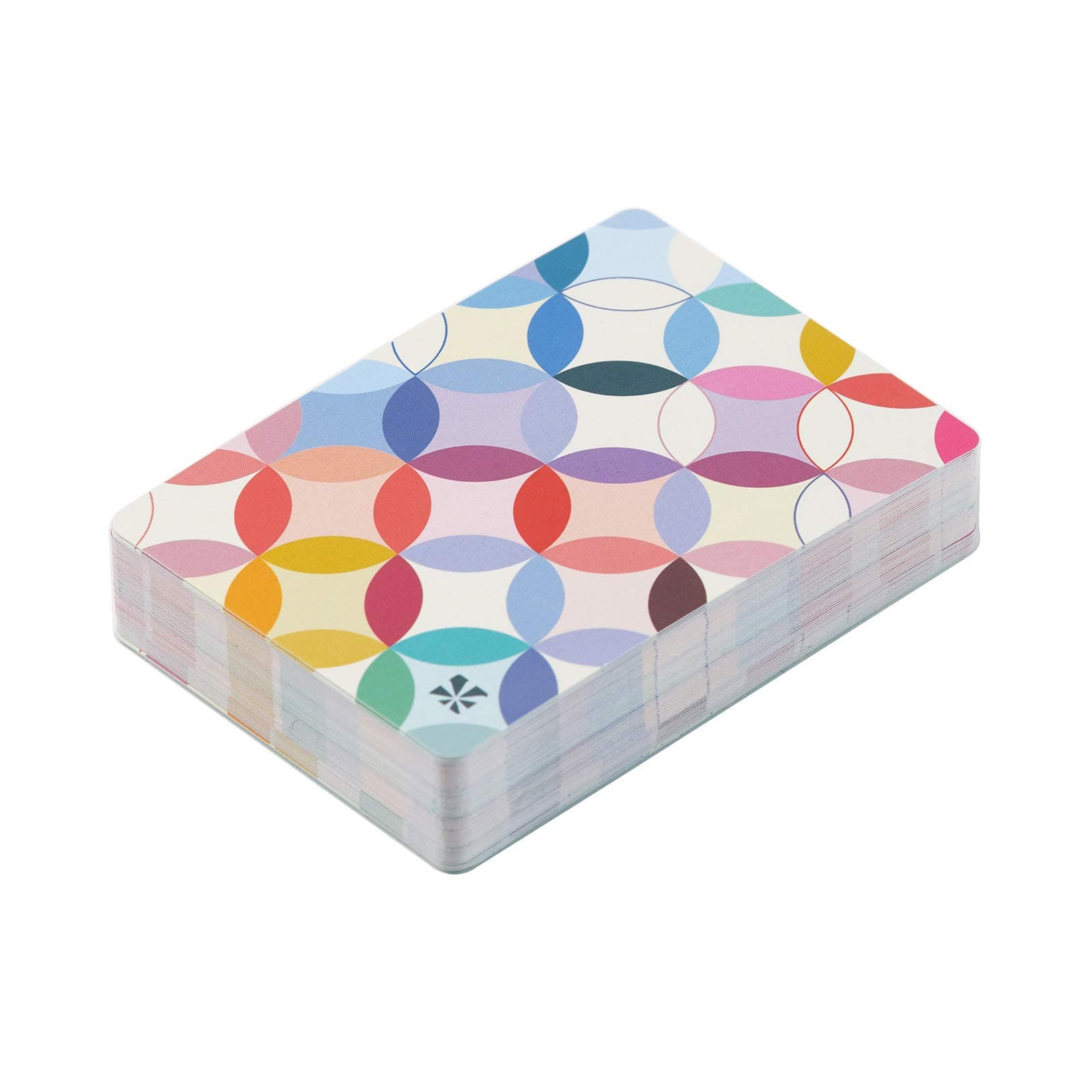Erin Condren Playing Cards - Features Vibrant Colors and Designer Flair. Mid Century Circles Designed Case. Showcase Your Stylish Gaming Skills Uniquely Colorful Set of Playing Cards