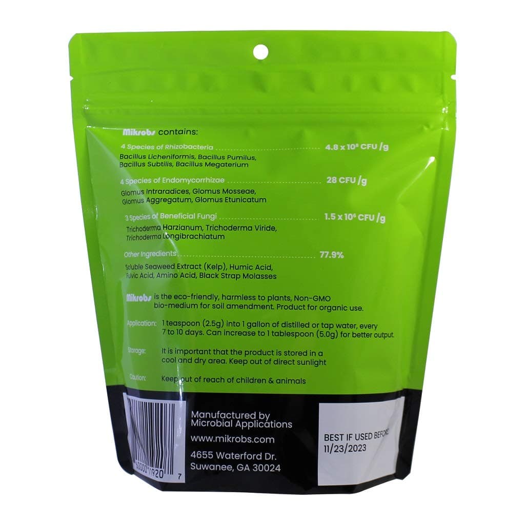 Mikrobs - Microbial Plant │ Root Growth Booster, OMRI Listed (8 Oz)
