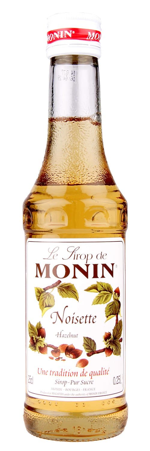 Monin Hazelnut Syrup, 250Ml, Liquid, Vegetarian