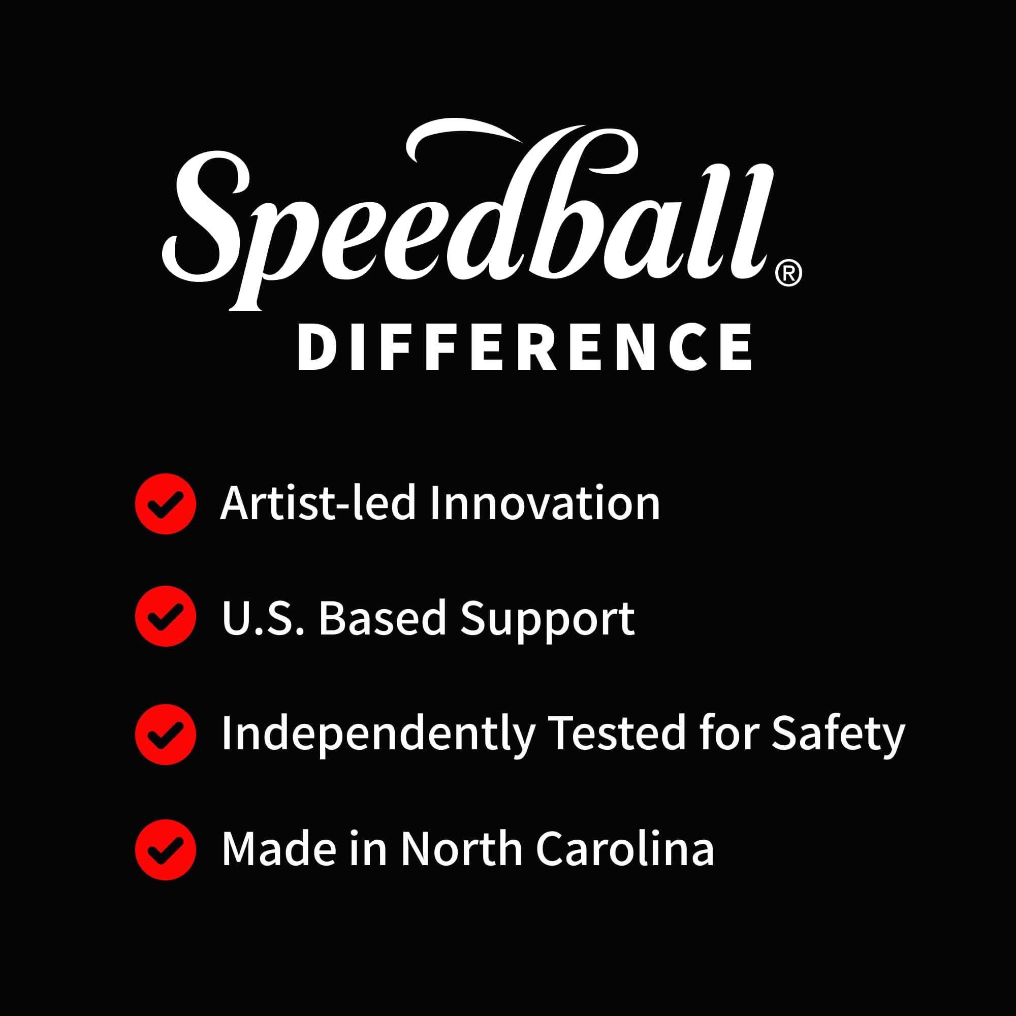 Speedball Fabric Screen Printing Ink (32oz, Black)