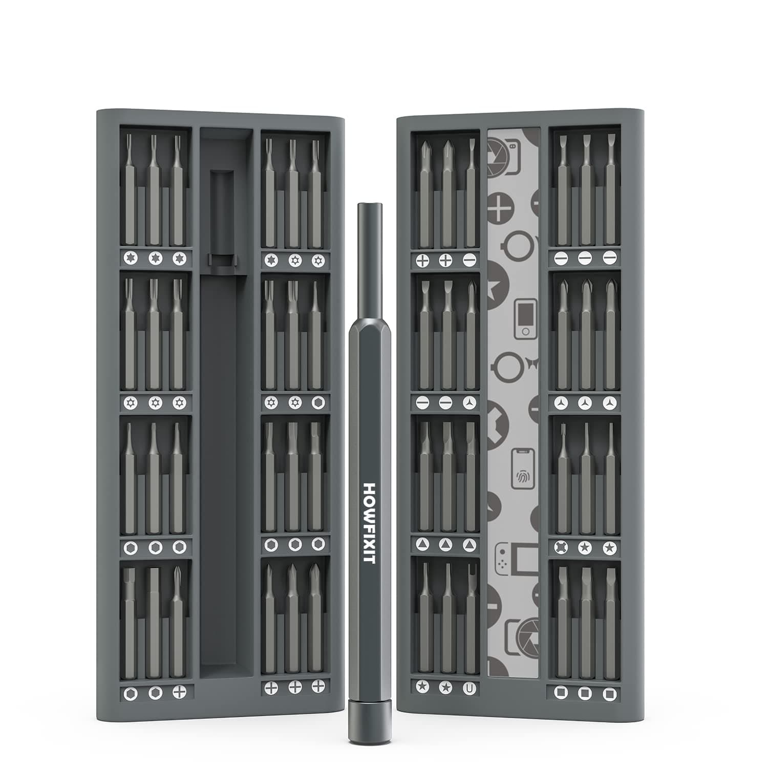 PRO 48 bit Screwdriver Set for Repair Electronics, Smartphone, iPhone, Laptop, MacBook, PC, Game Console, Camera, Tablet, Watch etc