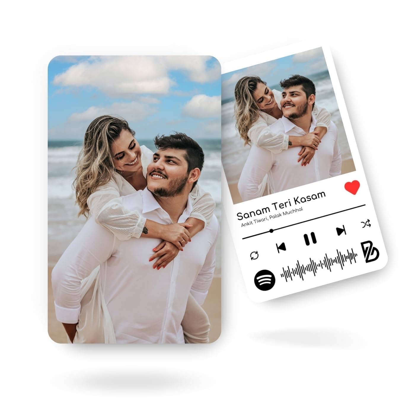 Brandian Custom Photo Cards for Wallet Card Customised Gift Wallet Photo Card for Personalised Gifting on Any Special Day