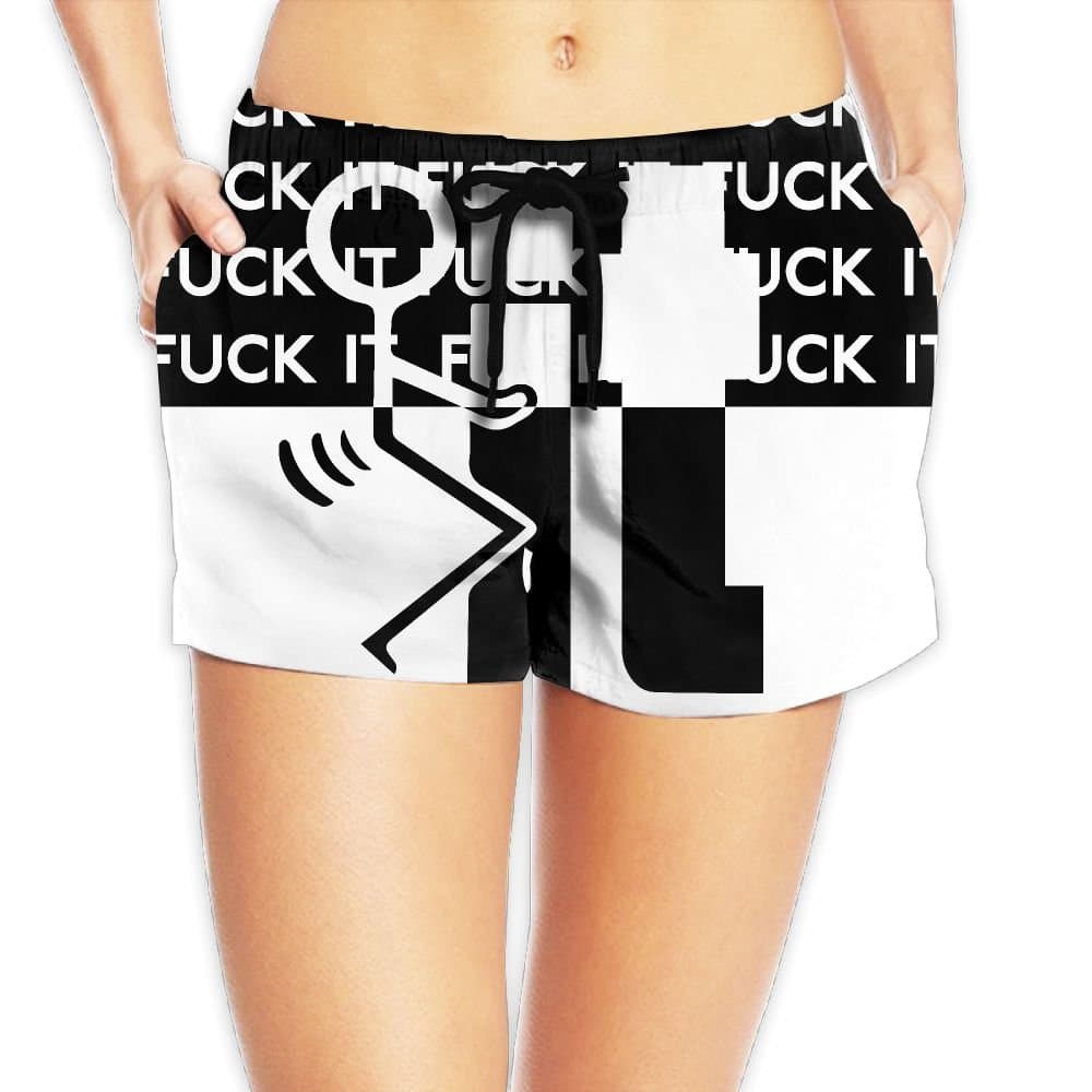 Beach Shorts Summer IF YOU DON'T LIKE IT Fck It Beach Bottom Shorts With Pockets Cute WHENLUCKY