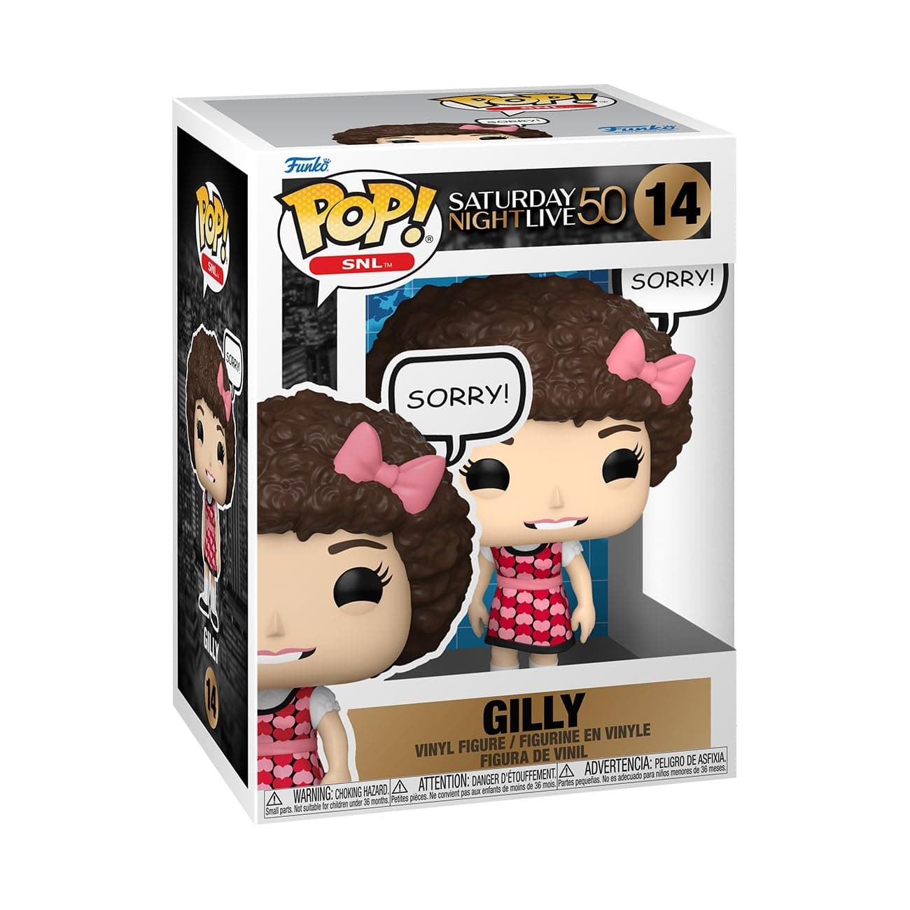 FunkoPop! SNL: SNL 50th - Gilly - Saturday Night Live - Vinyl Collectible Figure - Gift Idea - Official Merchandise - Toy for Children and Adults - TV Fans - Model Figure for Collectors