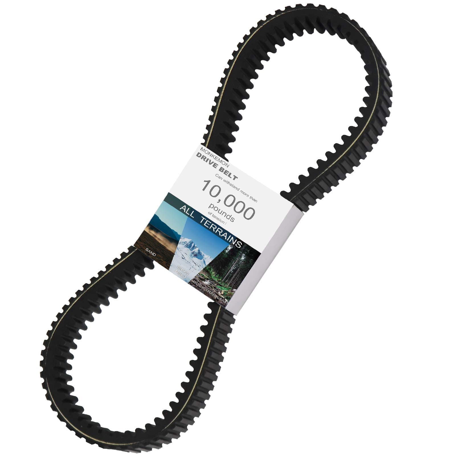 Polaris Belt Compatible with RZR XP 1000/1000/900 - Heavy Duty Extreme Badass CVT Drive Belt - OEM 3211180/3211148/3211172