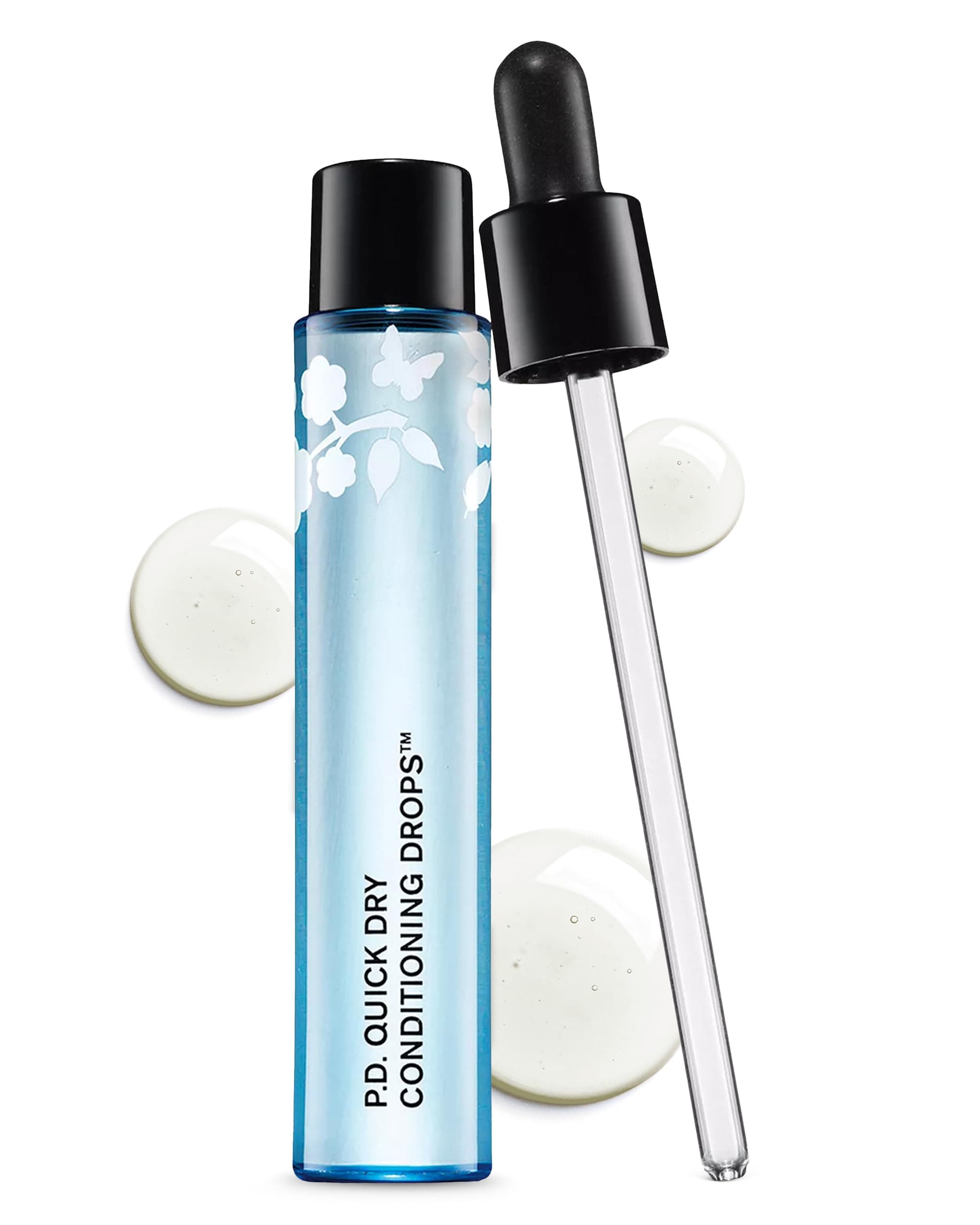 butter LONDON P.D. Quick Dry Conditioning Drops, Accelerate nail lacquer dry time, Rose Hip Seed Oil, Cruelty-Free, Gluten Free, Vegan Friendly