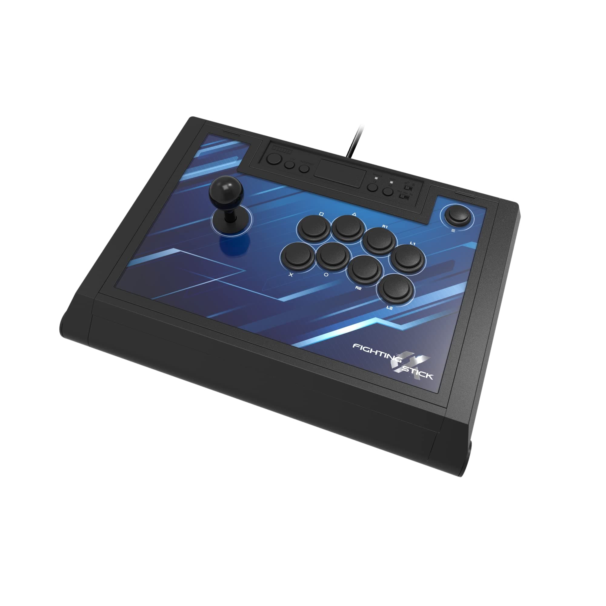 PlayStation 5 Accessory: HORI Fighting Stick Alpha - Black: Officially Licensed by Sony