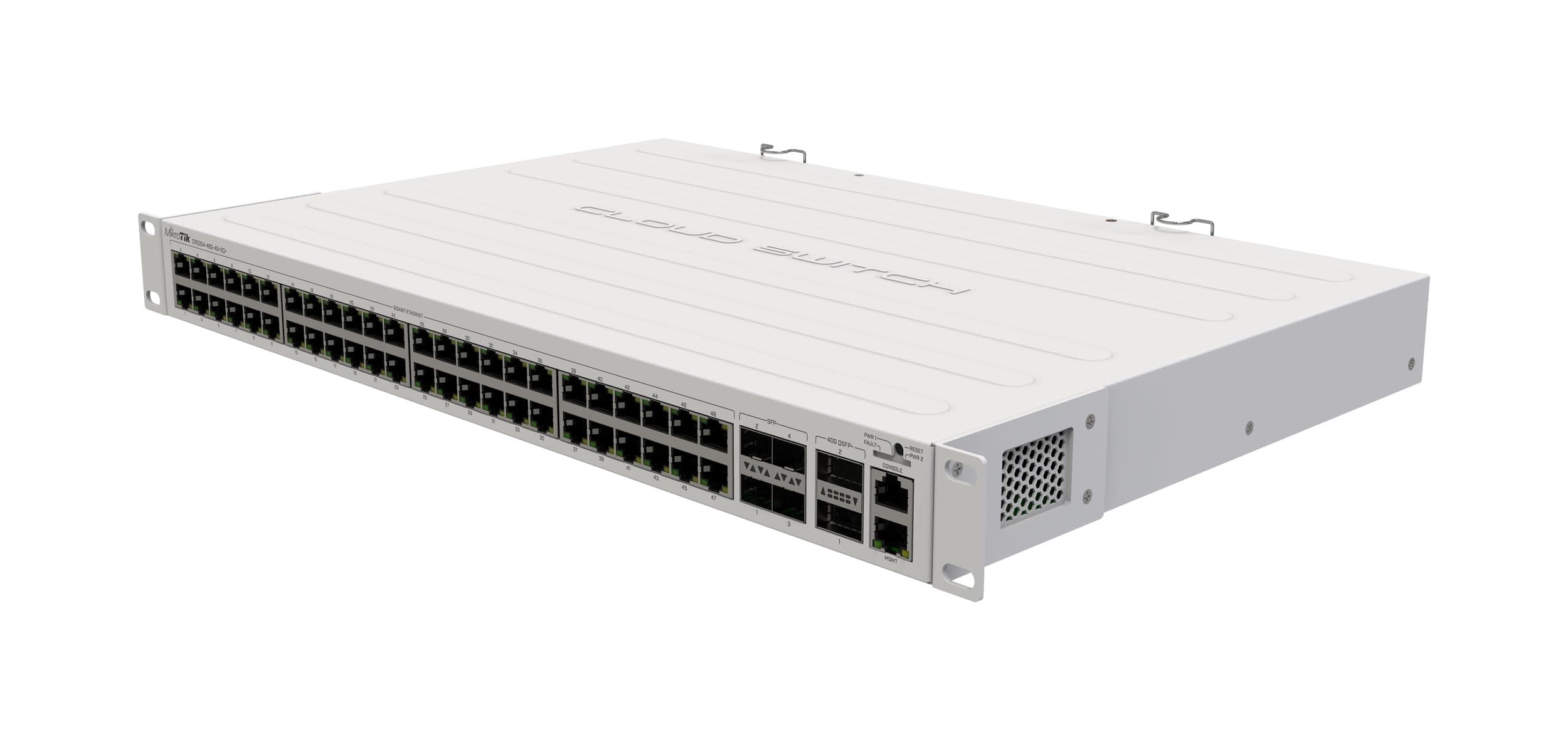 CRS354-48G-4S+2Q+RM Switch 48 Gigabit Ports + 4 SFP + 2 QSFP