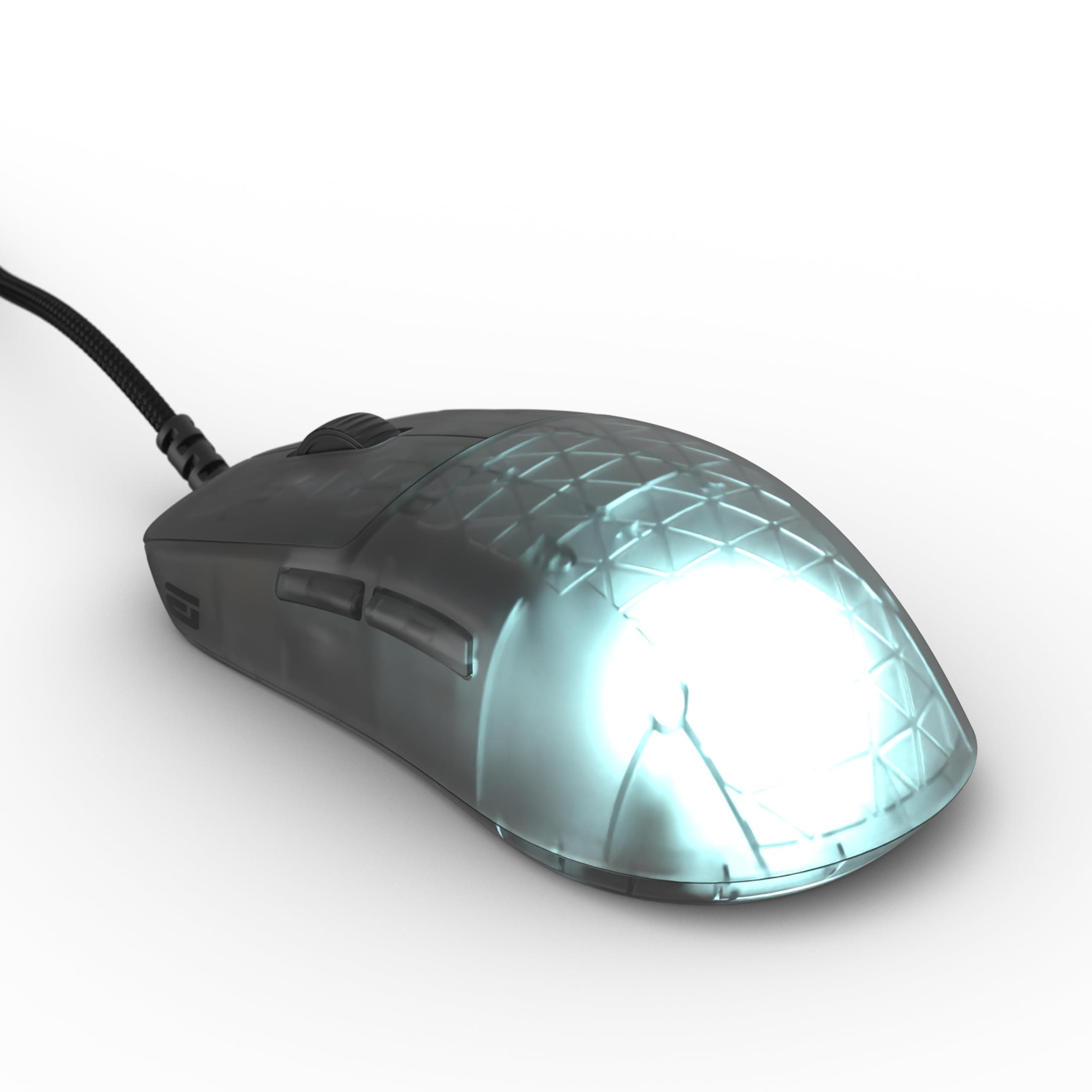 OP1 RGB Gaming Mouse - Precision Sensor, Kailh GX Switches, White Frost, RGB Lighting, Dark Frost