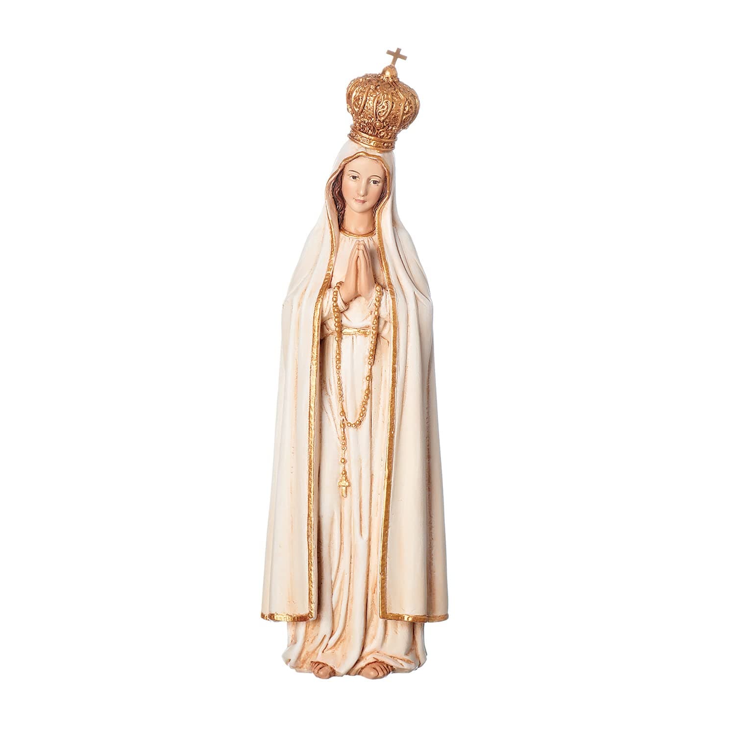 Joseph's Studio Inc.. Our Lady of Fatima Figure, for 6" Scale Renaissance Collection, 7" H, Resin and Stone, Religious Gift, Decoration, Collection, Durable, Long Lasting