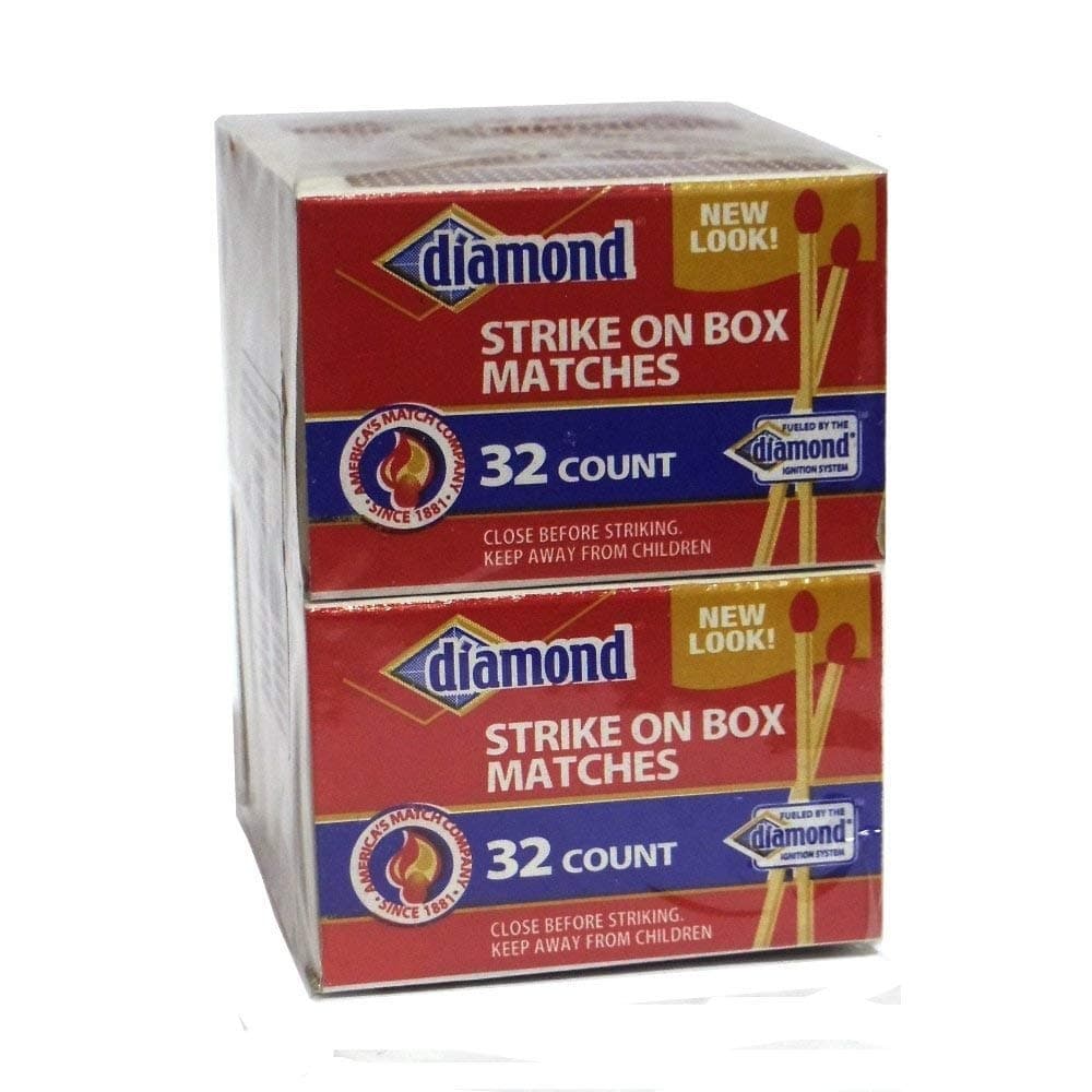 Diamond Strike on Box Matches 10 32 Count (320 Matches Total)