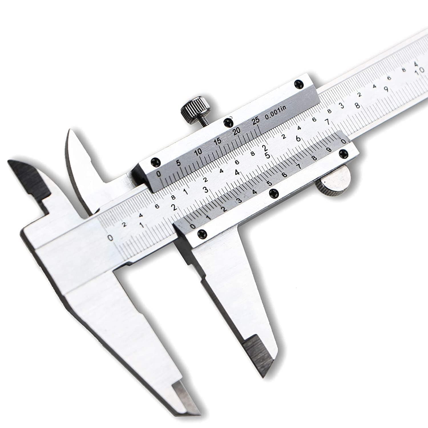 Spurtar (スパーター) Caliper 150mm Carbon Steel Measuring Caliper with Storage Case and Ruler, Maximum Measurement 150mm High Precision Carbon Steel Caliper NGS-150KS
