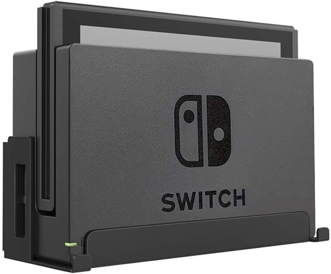 Monzlteck Wall Mount for Switch1/OLED, Near Or Behind TV,Save Space,Quick Heat Dissipation, Easy to Install,Not Fit for Switch2