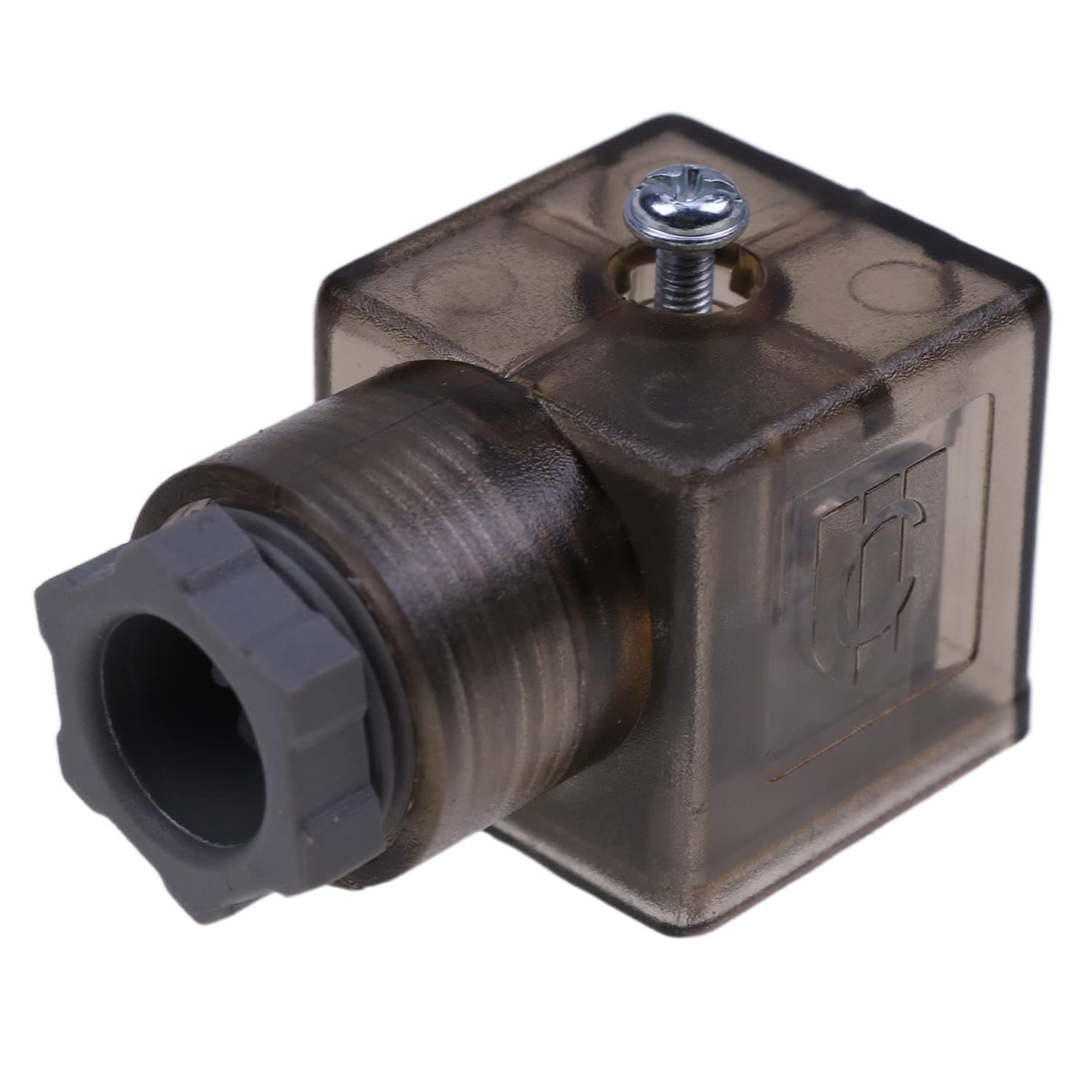 AIVWUMOT 12V DC DIN 43650 Type A Solenoid 3 Prong Connector with LED Indicator Light