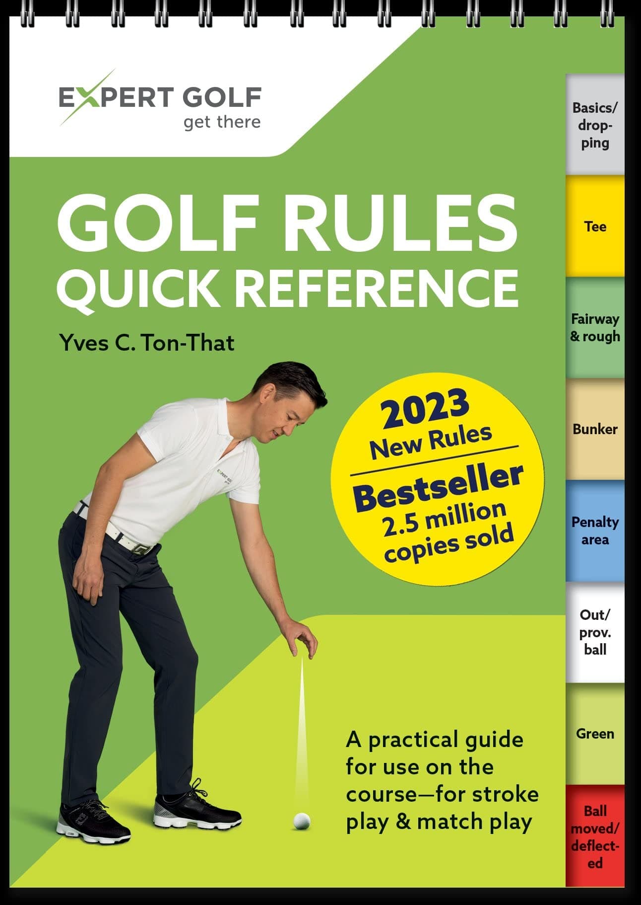 Golf Rules Quick Reference 2023-2026 The Practical Guide for Use on the Course - For Stroke Play & Match Play Spiral-bound – January 1, 2023