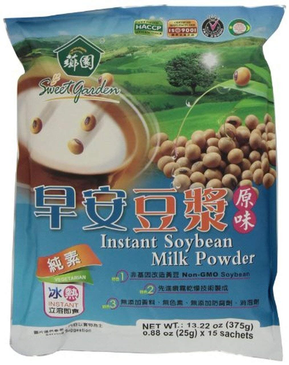 Sweet Garden Instant Soybean Drink Powder, 13.2-Ounce (Pack of 3)