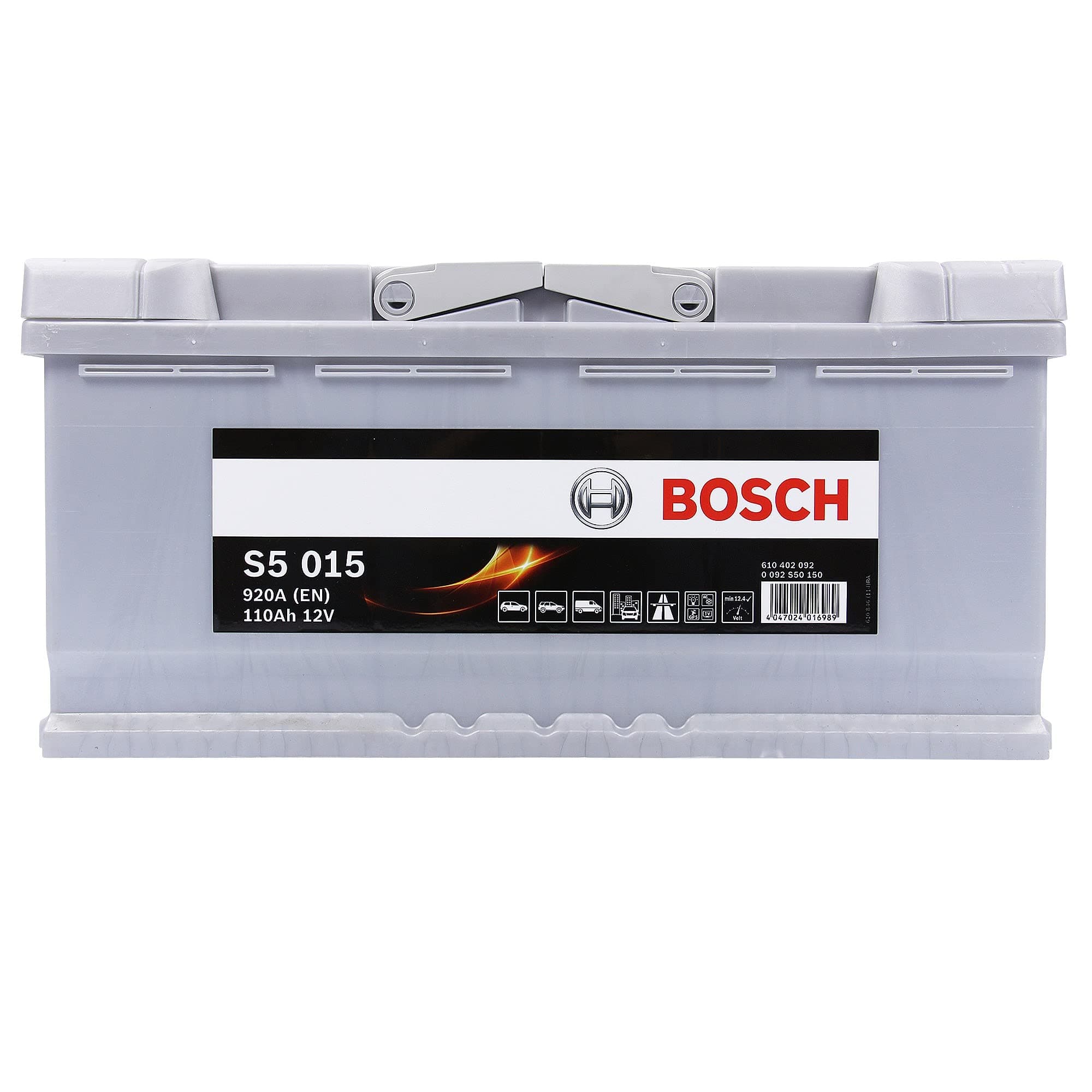 S5015 - car battery - 110A/h - 920A - lead-acid technology - for vehicles without Start/Stop system