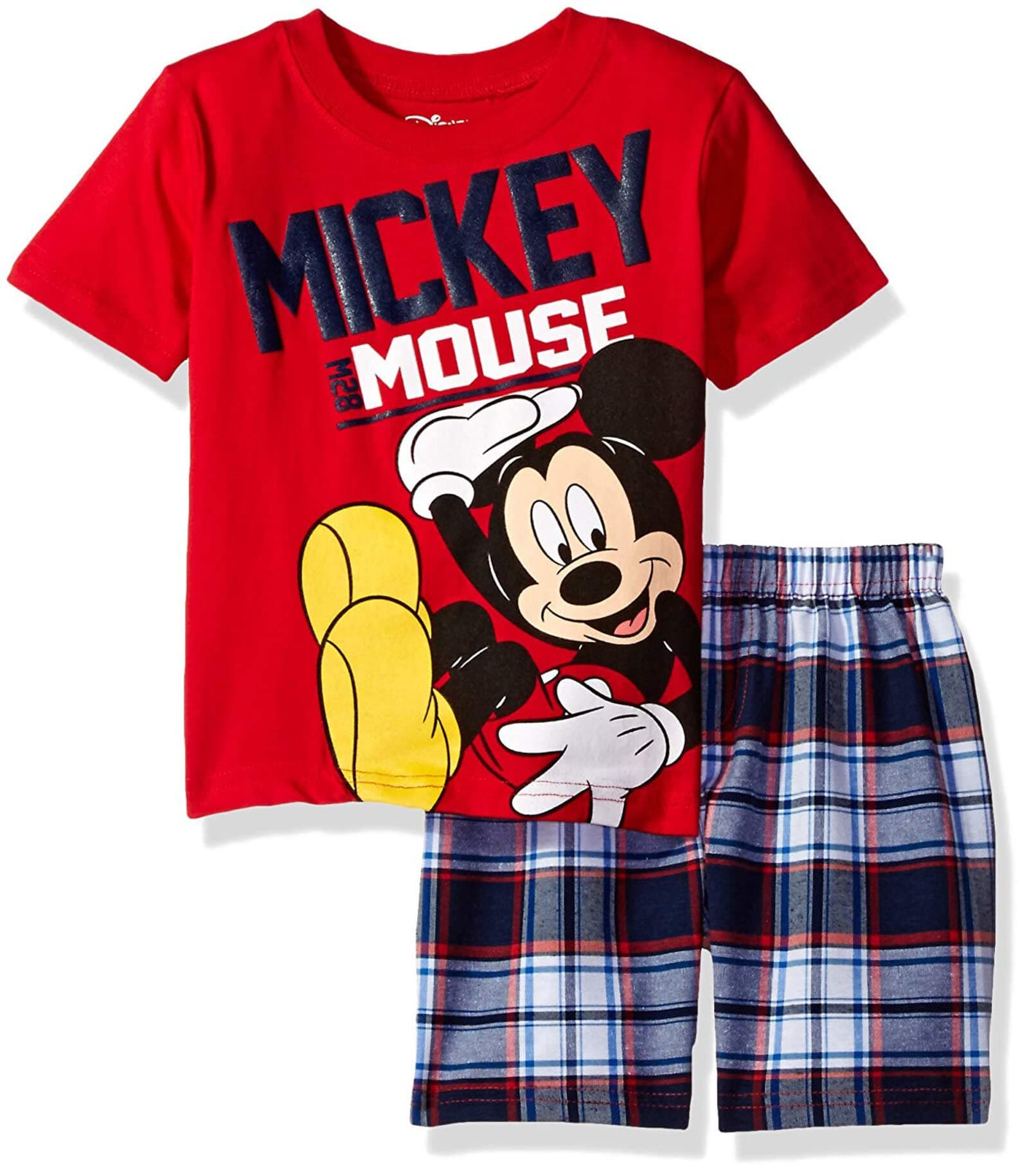 Mickey Mouse T-Shirt and Shorts Outfit Set Infant to Big Kid