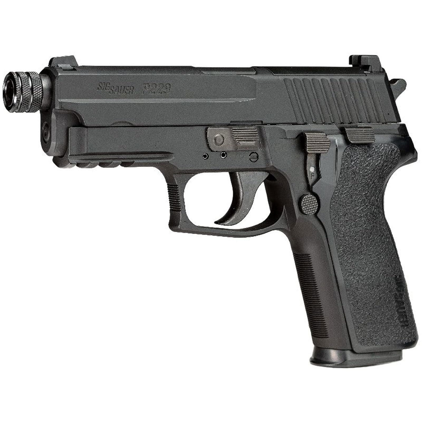 SIG SAUER P229 Blowback CO2 Air Pistol .177 Cal BB & Pellet Gun | Durable Semi-Auto CO2 Airgun with E2 Grip, 16-Round Magazine, Optics-Ready Slide & Picatinny Rail