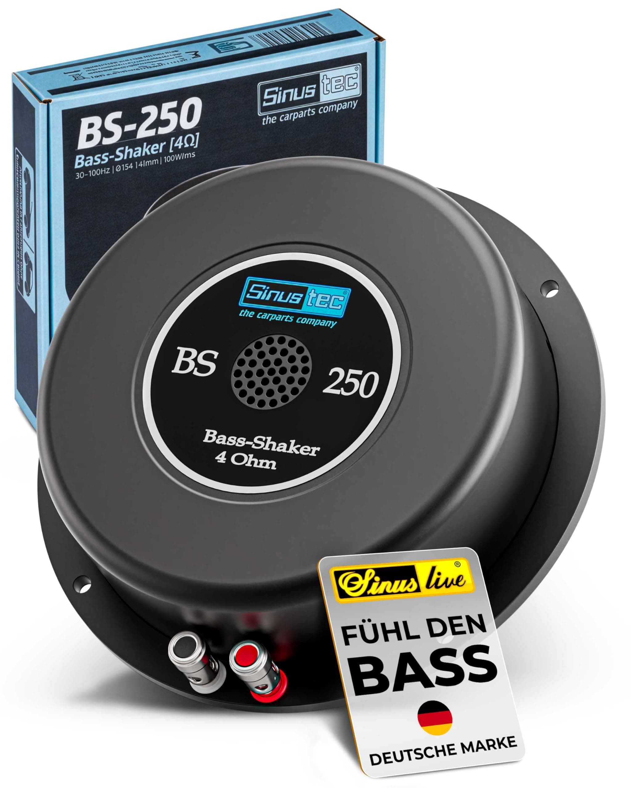 Sinustec BS250 bassPUMP Body Sound Generator 4 Ohm