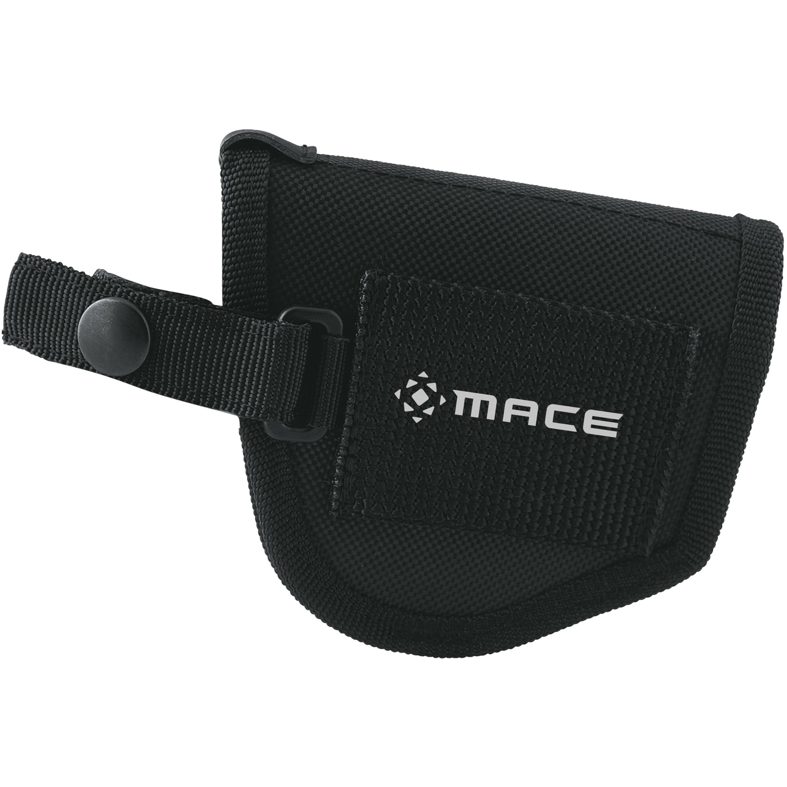 Mace Pepper Spray Gun Holster - Heavy Duty, Secure Snap Closure, Belt Hoop Attachment for Easy Access & Quick Draw, Compatible with Mace Pepper Gun 2.0 - Black