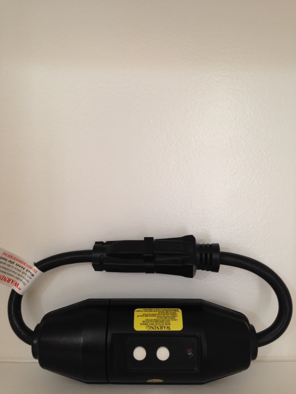 Tower Manufacturing 303338-0 3209 18" Length, 15 Amp In-line Gfci Cord Set with Auto Reset and Single Connectors