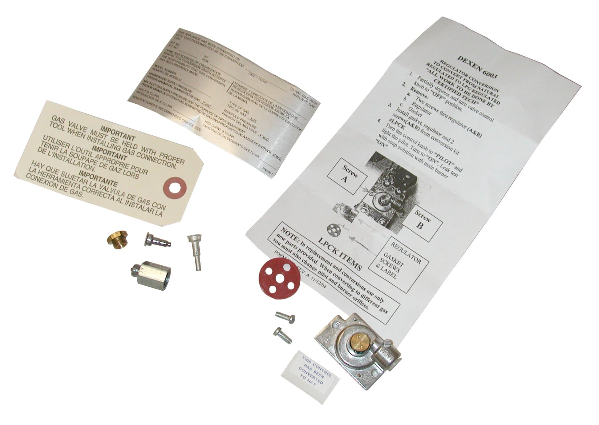 Williams Furnace Company Williams 8932, Natural, 35,000 BTU Liquid Propane Gas Conversion Kit