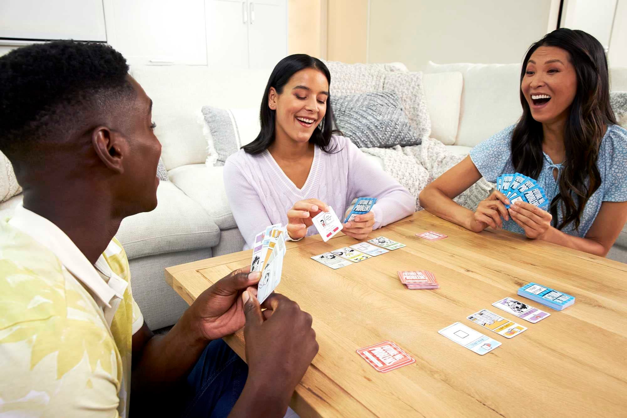 Mattel Games Sarah's Scribbles Future Me Problems Card Game for All About Avoiding Responsibility