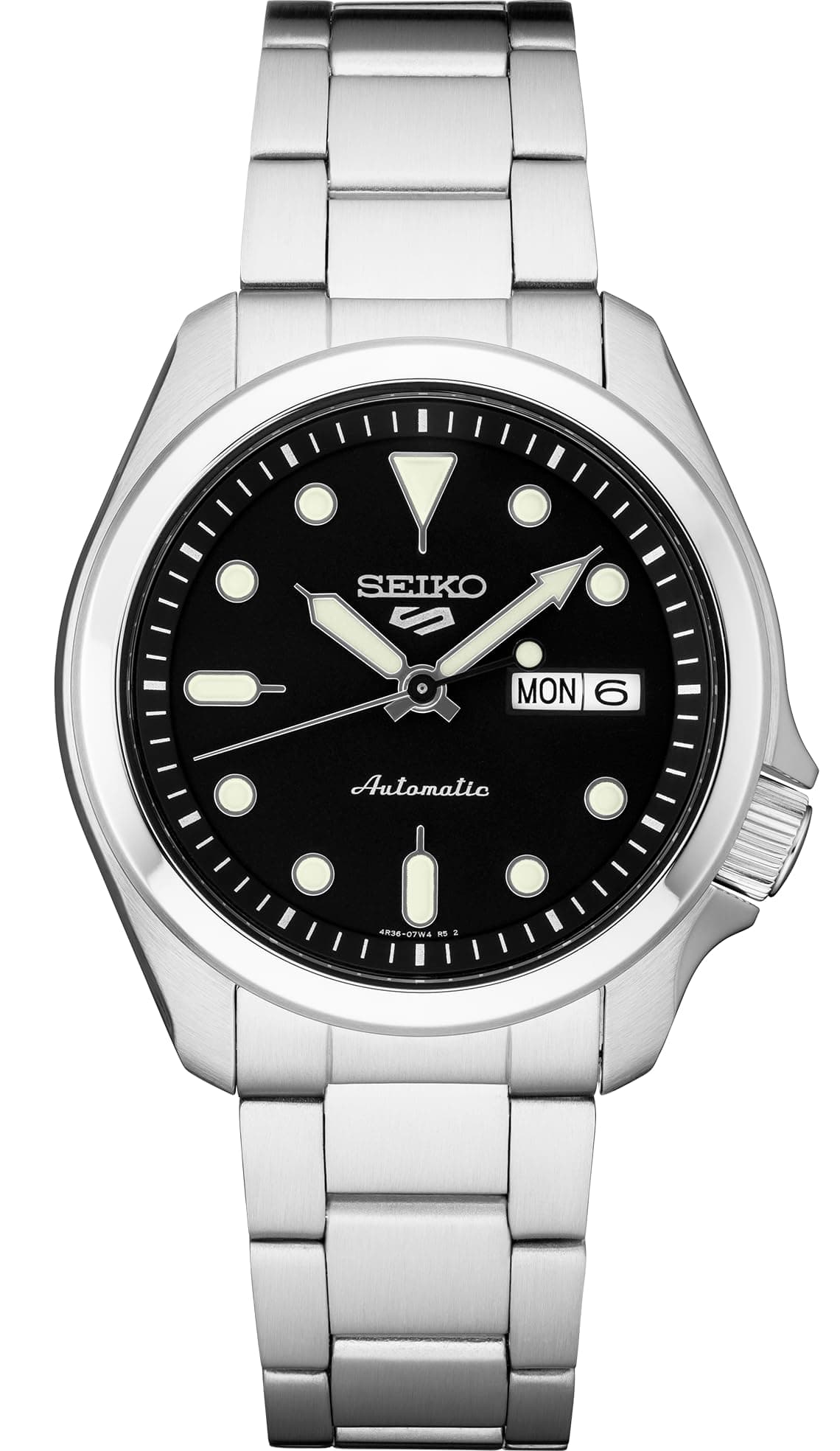 Automatic Watch for Men - 5 Sports - Day/Date Calendar, LumiBrite Hands and Markers, and Rotating Bezel, 100m Water-Resistant