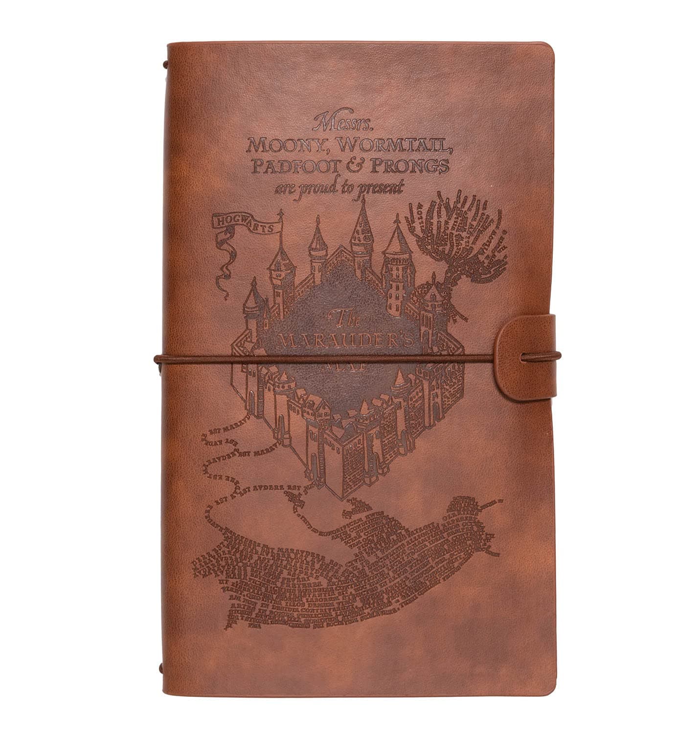 Grupo Erik Harry Potter Travel Journal | PU Leather Journal Notebook | Diary Journal | Harry Potter Notebook | Harry Potter Gifts | Harry Potter Merchandise
