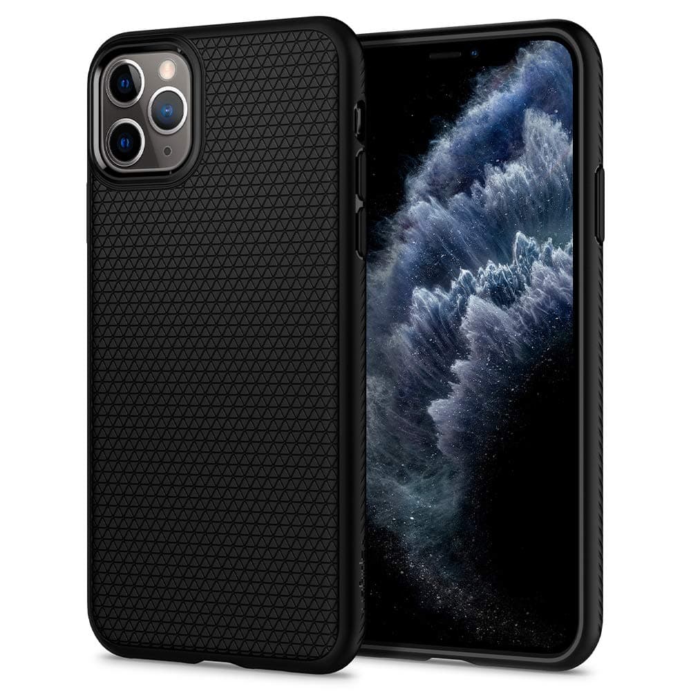 Spigen Liquid Air Case Compatible with iPhone 11 Pro - Matte Black