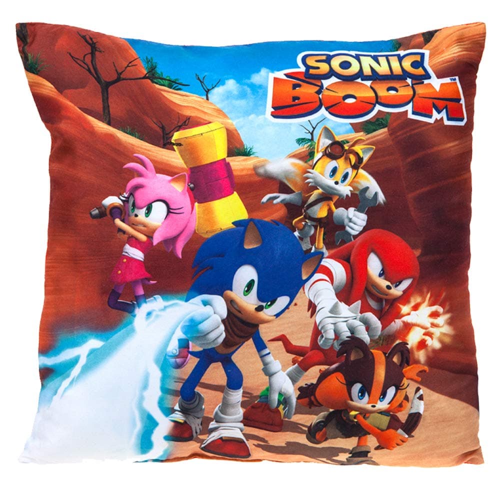 Sonic Boom 302101 Cushion Pillow, Multicolour, 35cm
