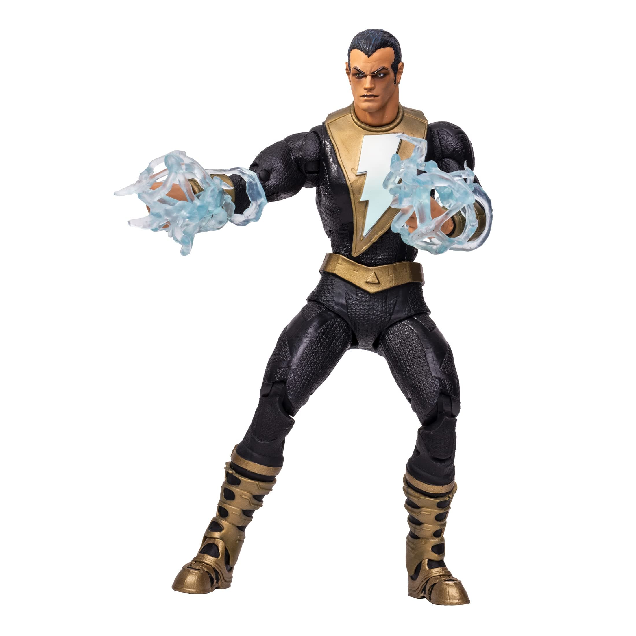 Toys, 7-Inch DC Endless Winter Black Adam Action Figure with 22 Moving Parts, Collectible DC Figure with Unique Collectible Character Card – Ages 12+