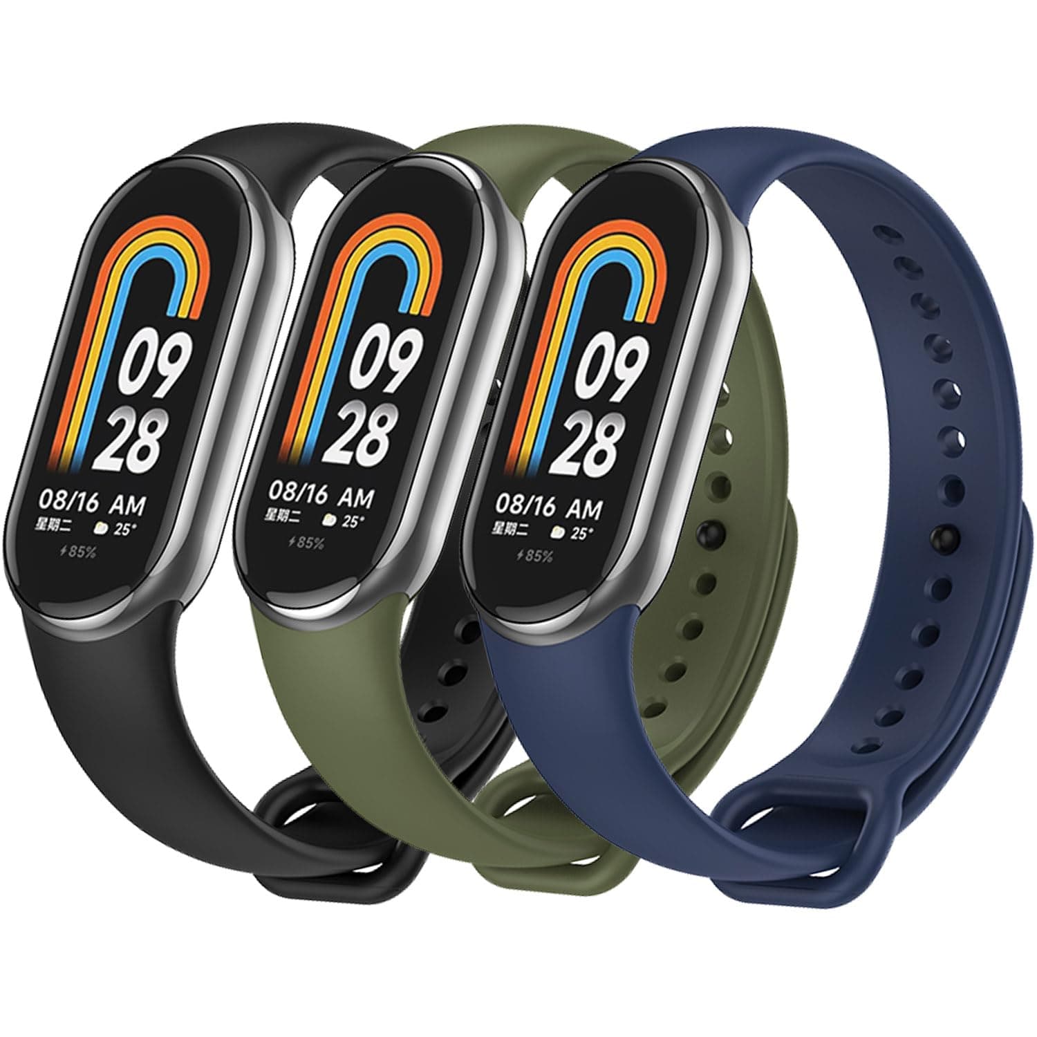 TFXXSJWY Miãã³ã8ã¹ãã©ãã/Miãã³ã9ã¹ãã©ããçšãã³ã3æ¬ãã㯠ãœããã·ãªã³ã³äº€æçšã¹ããŒããªã¹ããã³ã Xiaomi Miãã³ã8/9çš è
æèšãã³ãã¢ã¯ã»ãµãªãŒ ã¬ãã£ãŒã¹ ã¡ã³ãº