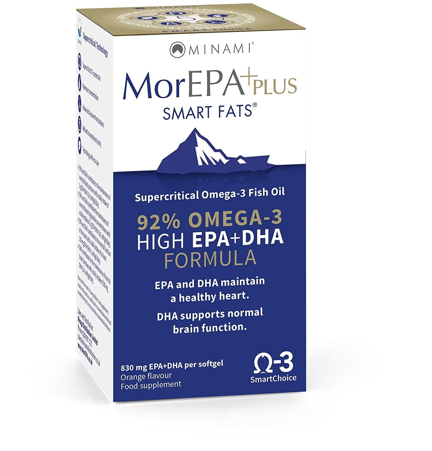 MorEPA Plus Omega 3, EPA, Healthy Heart, Cholesterol 60 (PACK OF 1)
