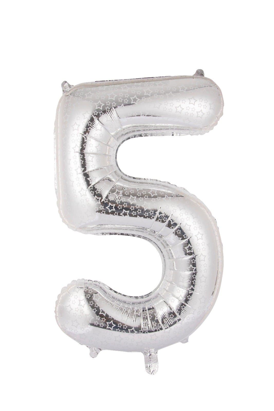 YOYO FUN USA FOIL Balloons Numbers 5 18"