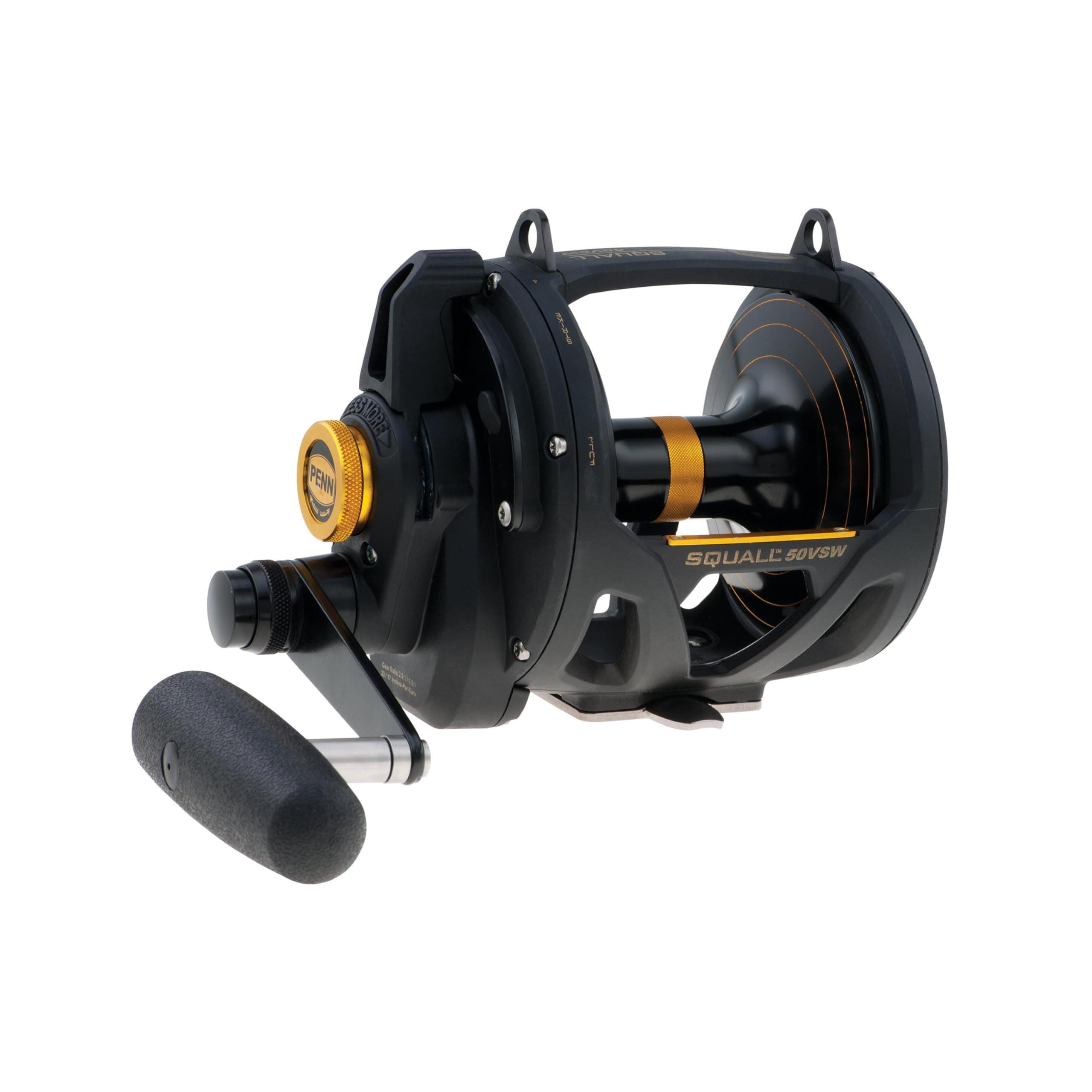 Squall II Lever Drag 2 Speed Conventional Fishing Reel