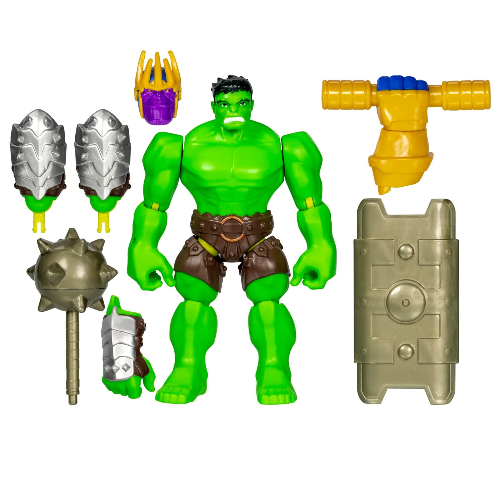 AVENGERS MixMashers Marvel Hulk Customisable Deluxe Mix and Match Action Figure & Accessories