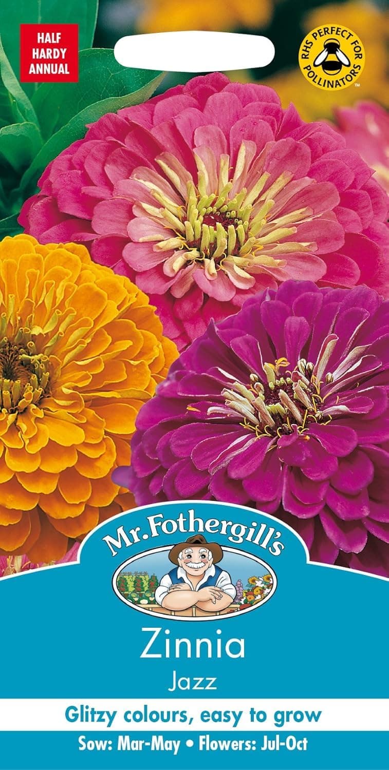 Mr Fothergill's Zinnia Jazz