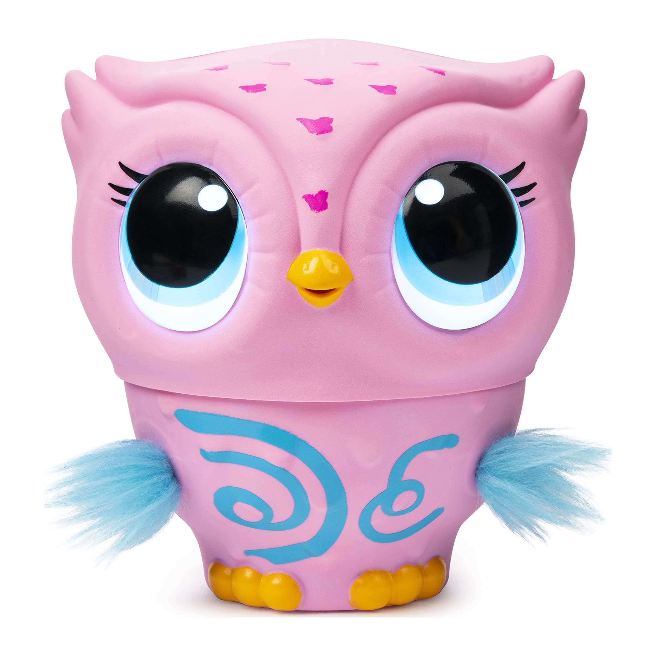 Flying Baby Owl Interactive Toy with Lights and Sounds (Pink), for Kids Aged 6 and Up