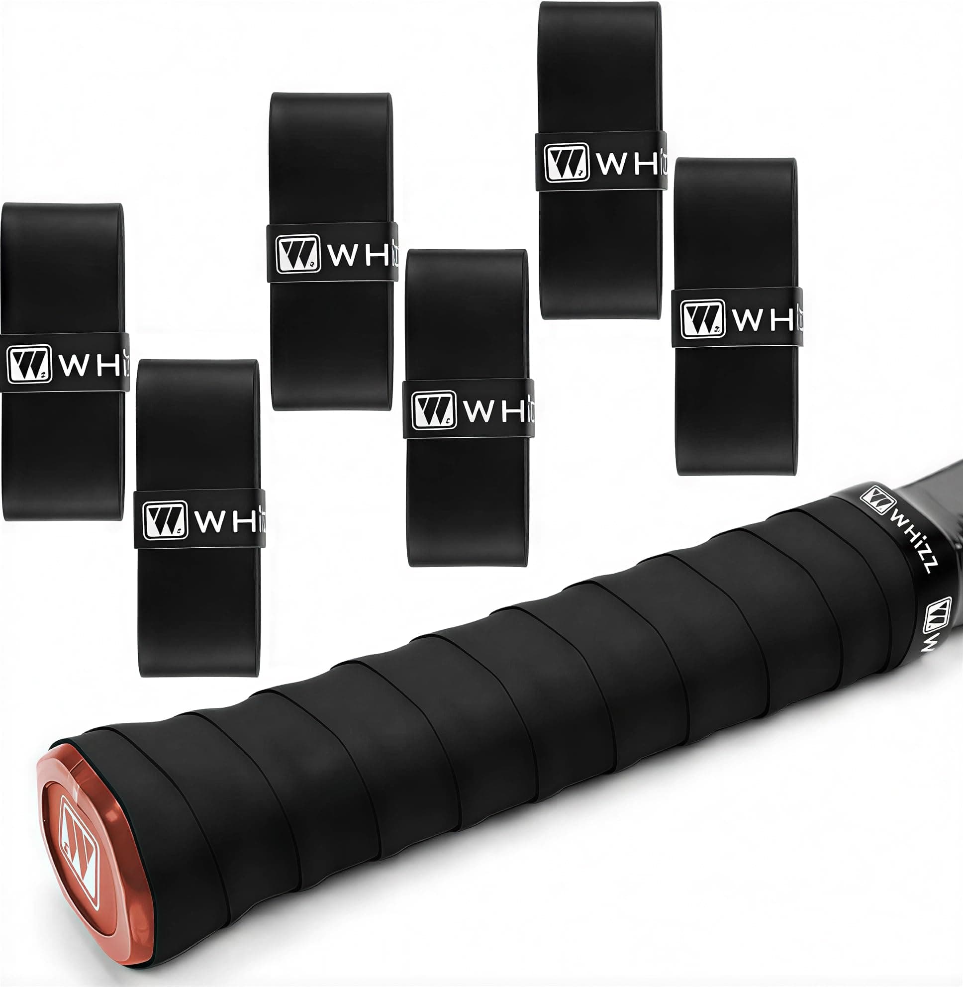 Tennis Racket Grip Tape, Precut Anti Slip Tennis Grip Tape, Super Absorbent Dry Feel Tennis Grips Overgrip for Tennis, Pickleball